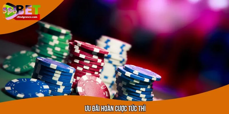 Hoàn thua đặt cược trận đấu tới 5.0%